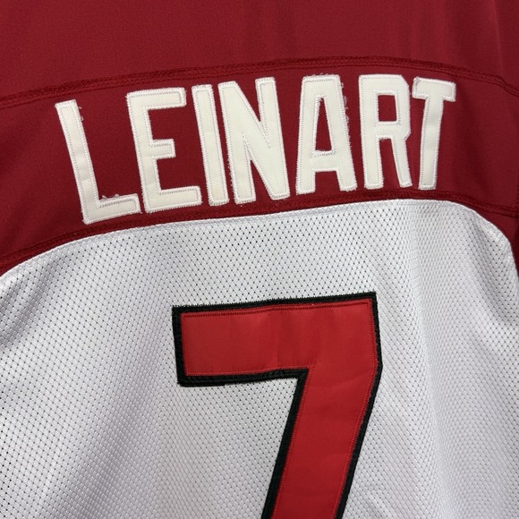 Arizona Cardinals #7 Reebok NFL Jersey Mens 50 XL White Red Stitched Y2K - Picture 14 of 16